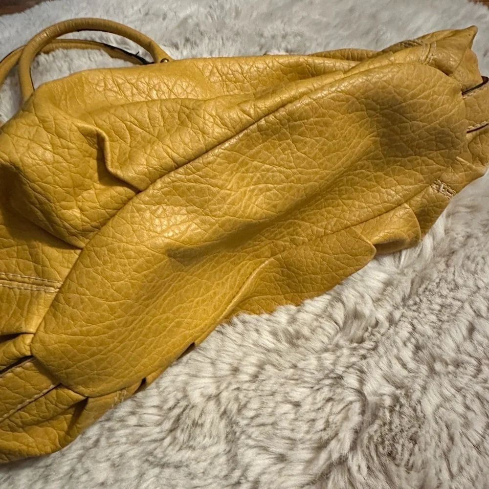 Strada Faux Leather Hobo Shoulder Bag